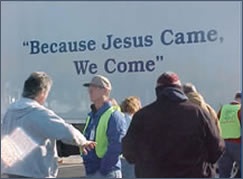 Because Jesus came, we come.